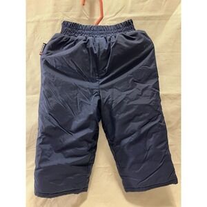 Snow Ski Pants London Fog Toddler 18 Month Navy Blue Insulated Adjustable Waist